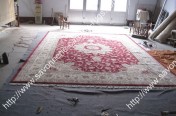 stock wool and silk tabriz persian rugs No.85 factory manufacturer